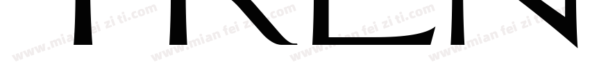 Trento Luxury Typefa字体转换
